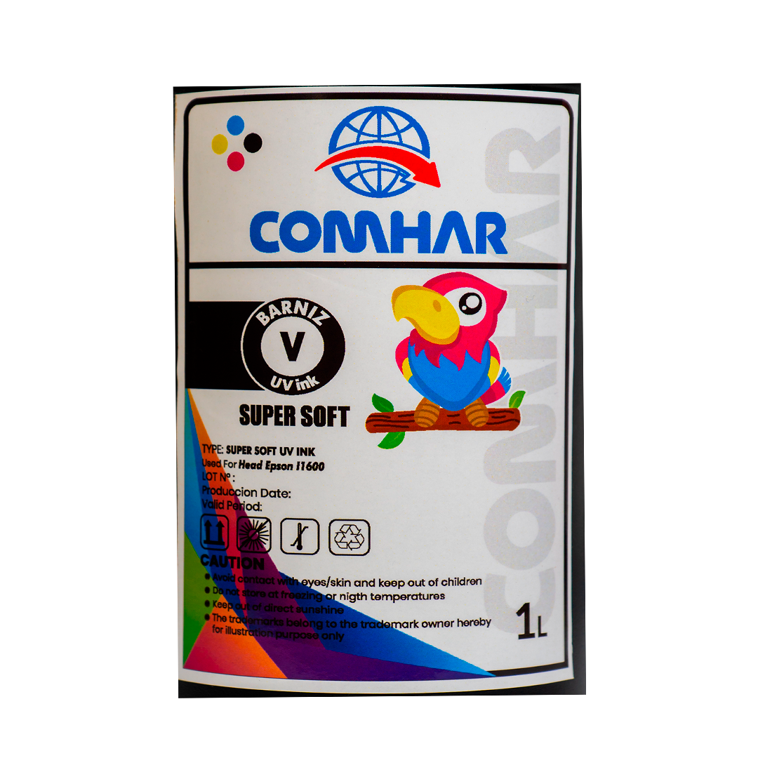 UV BARNIZ ETIQUETA